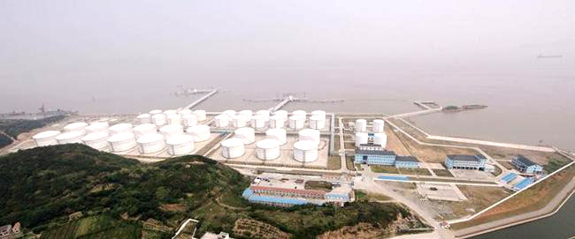 中建三局舟山液體化工品中轉基地 中建三局舟山液體化工品中轉基地