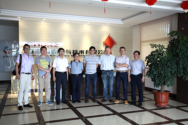 巴西水泥巨頭訪(fǎng)問(wèn)得潤(rùn)電氣 巴西水泥巨頭訪(fǎng)問(wèn)得潤(rùn)電氣